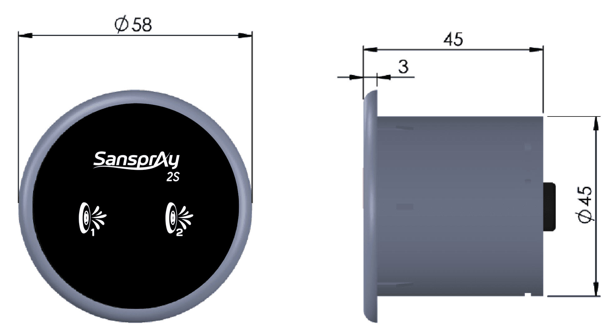 Imagens Dimensões do produto